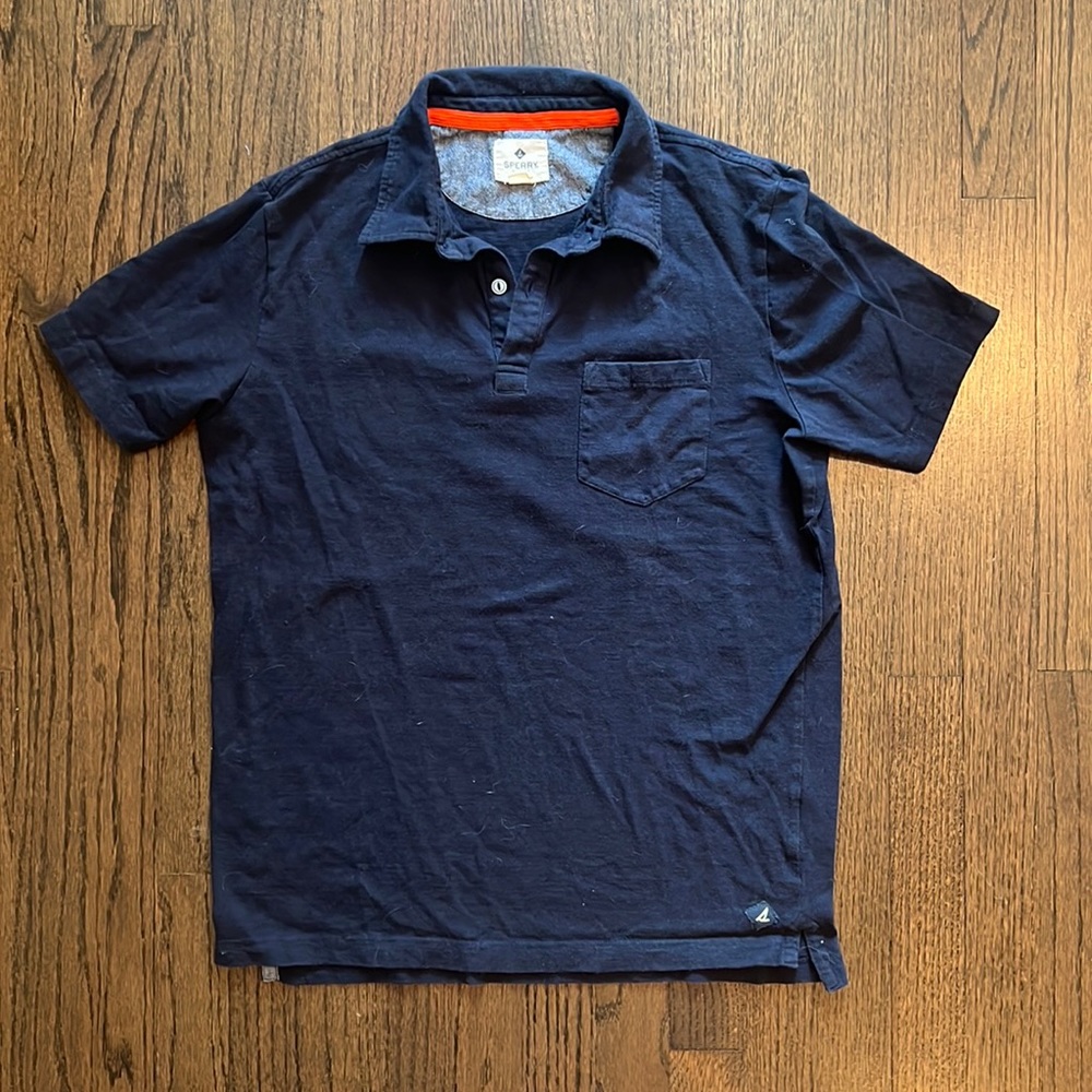 Navy Sperry Polo - Size Small